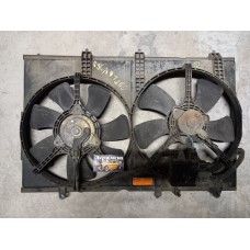 Дифузор радіатора з вентилятором охолодження на MITSUBISHI OUTLANDER 2.0 2003-07 - F100 Дифузор радіатора з вентилятором охолодження на MITSUBISHI OUTLANDER 2.0 2003-07 - F100